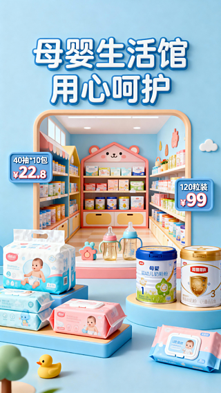 母嬰生活護理平面設計矢量圖標集 從沐浴用品到頭發護理的創意視覺方案